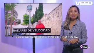 Spanish TV news 9 LA LOMA presenting the installation of EVOLIS Vision speed cameras in Ubeda