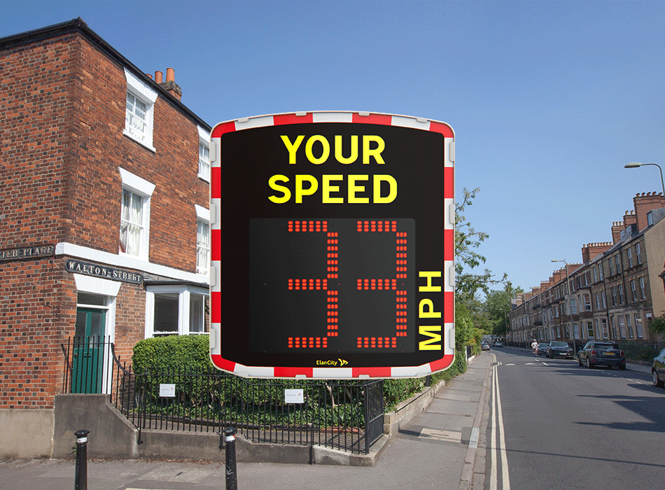 EVOLIS Mobility: Portable radar speed signs